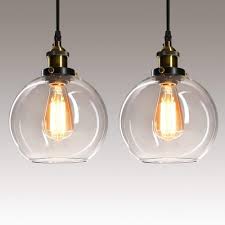 Find great deals on ebay for antique glass lamp shades. Vintage Industrial Ball Glass Lampshade Ceiling Pendant Light For Home Office Bedroom Coffee Shop Buy Online In Burundi At Burundi Desertcart Com Productid 170180570