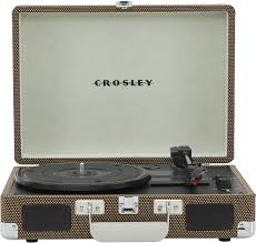 Crosley Cruiser Deluxe Vinyl Record Player With Bluetooth In/Out