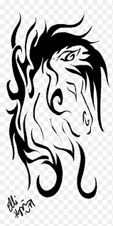 Hình xăm triệu tử long. Hinh XÄƒm Con Ngá»±a Png Pngegg