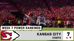 The rams, chiefs, and cowboys all suffered week 6 upsets, stefon diggs made up for lost time, and the new england. Nfl Power Rankings Week 7 49ers Eyeing No 1 Texans Surge