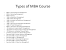 Mba Specializations List