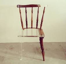 Artist Fixes Broken Wood Furniture With Translucent Materials Old Chair Old Chairs Chair