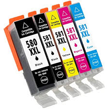 Disfruta de un control creativo completo de tus imágenes con pixma y las impresoras fotográficas profesionales imageprograf pro. Buy Jagute Pgi 580xxl Cli 581xxl Ink Replacement For Canon Pgi 580 Cli 581 Ink Cartridges For Canon Pixma Ts6250 Tr7500 Tr8550 Ts8250 Ts8150 Ts6151 Ts8151 Ts9150 Tr7550 Ts6150 Online In Kuwait B07ywqx216