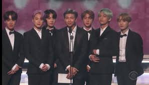 Bts, also known as the bangtan boys, are the highlight of boy bands on the 2019 billboard music awards red carpet. The Best Reactions To Bts At The 61st Grammys Sbs Popasia