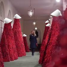 Melania Trump S 2018 Christmas Decorations Are A Horror Meme Yet Again Vox On wednesday, first lady melania trump took to social media to reveal that she had already started planning the christmas decorations for the white first lady melania trump, 49, revealed that christmas planning has begun in the east wing at the white house. she made the announcement.