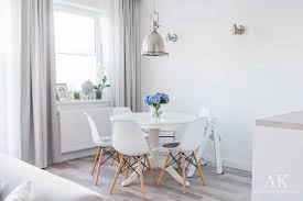 Jadalnia W Stylu Hamptons Nowojorskim Hamptons New York Style Dining Room Szare Zaslony Grey Curtains Majgull Jas Esszimmer Inspiration Wohnung Wohnen
