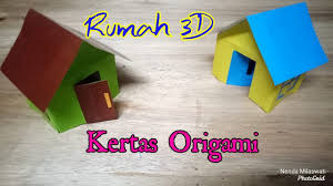 Membuat naga dari kertas lipat umumnya. Cara Membuat Origami Rumah 3d
