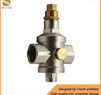 Intelsheng Brand 1/2 Inch Bsp Screw Brass Safety Pressure Relief Valve for Heating Systems