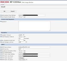 Combined copying this mode can be used to select a reproduction ratio automatically and copy the originals onto a single Configure Scan To Email With Office 365 Ricoh Printers