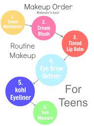 Pin By Mahnoor Malik On Beauty Tutorials Makeup For Teens Makeup Routine Natural Makeup