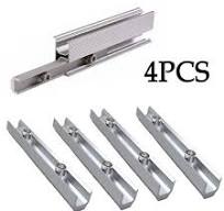 4x Profile Connector PV-Rail Solar 14cm Aluminum Rail Connector With Screws  | eBay