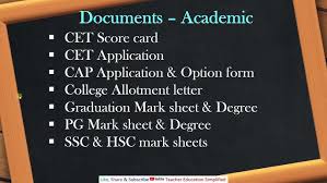 Documents Required for B.Ed. Admission (Hindi)