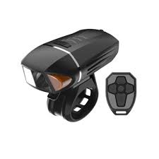 Lumiparty Intelligent Bike Light Remote Control Anti Glare Mtb Headlights Outdoor Night Ride Usb Charging Bike Headli Bike Lights Bike Headlight Remote Control
