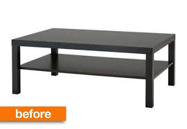 Before After Ikea Lack Coffee Table To Upholstered Ottoman Ikea Lack Coffee Table Lack Coffee Table Ikea Lack