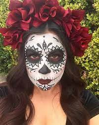 Image Result For Diy Sugar Skull Makeup Halloween Makeup Sugar Skull Halloween Makeup Easy Halloween Makeup Pretty