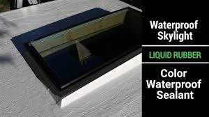 Be sure to reinforce the areas that were ponding. Waterproof Flat Or Low Slope Roof With Liquid Rubber Youtube