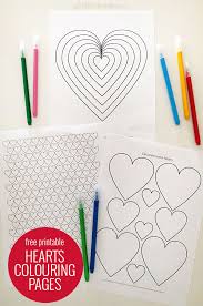 Plus, it's an easy way to celebrate each season or special holidays. Heart Colouring Pages Free Printable Picklebums