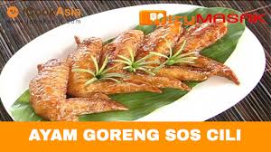 Menu yang senang dan sedap bagi saya. Resepi Ayam Goreng Sos Cili Try Masak Icookasia Youtube