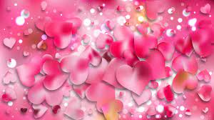Explore pink heart background on wallpapersafari | find more items about heart background wallpaper, cute pink heart wallpaper, pink the great collection of pink heart background for desktop, laptop and mobiles. Free Pink Heart Wallpaper Background Vector Image