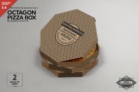 Download Free Octagon Pizza Box Packaging Mockup Psd Mockups Mockup World The Best Free Mockups From The Web PSD Mockup Templates