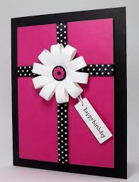 While regular birthday cards are awesome, making your own paper scroll and writing out your thoughts and. How To Make A Simple Handmade Birthday Card Homemade Birthday Cards Handmade Birthday Cards Card Craft
