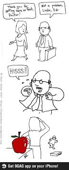 An Apple A Day Keeps The Doctor Away Komisch Lustige Humor Bilder Lustig