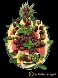 Fruchte Platte Fruit Platter Platters Food