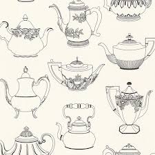 Black And White Teapot Very Cool Drawn Teapots 347 20120 Black Vintage Teapot Texture Valie Kitchen Bath Resource 3 Wallp Tea Pots Vintage Albany Wallpaper Shabby Chic Wallpaper