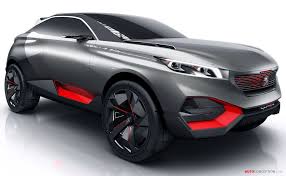 Peugeot Reveals New Hybrid Suv Concept Autoconception Com Peugeot Concept Cars Car