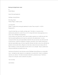 The letter of application is intended to provide detailed information on why you are are a qualified candidate for the job. Kostenloses Nursing Job Application Letter Sample