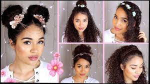 Identifying your curl shape and pattern (or patterns) is best determined while your hair is sopping wet. 7 Curly Hairstyles For Spring Easter Summer Spring Hairstyles Curly Hair Styles Hair Styles Spring Hairstyles