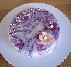 Mirror Glaze Eistorte Beeren Cheesecake Eistorte Torten Beeren