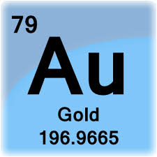 Element Cell For Gold Periodic Table Words Cell