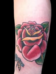 But the traditional rose tattoos look good on any person. American Traditional Style Red Rose Tattoo By Sara Eve Tattoonow
