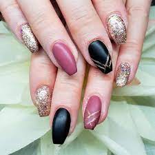 Coffin nails are basically very long shaped nails, resembling the design of a traditional coffin, if you look closely. 30 Trendy Short Coffin Nails Design Ideas Naildesignsjournal Com Short Coffin Nails Designs Fancy Nails Designs Coffin Nails Designs