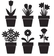 Free Free 266 Silhouette Flower Pot Svg SVG PNG EPS DXF File