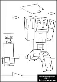 You can use our amazing online tool to color and edit the following minecraft steve coloring pages printable. Minecraft Steve Y Creeper Dibujos Para Colorear Y Imprimir Gratis Para Ninos