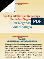Artikel ini membicarakan isu keganasan terhadap etnik muslim rohingya oleh pelampau buddha, yang merupakan siri keganasan berterusan sejak 1982. Keganasan Antarabangsa