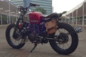 Ir djuanda ciputat raya, tangsel. Modifikasi Yamaha Scorpio Scrambler War Machine Autos Id