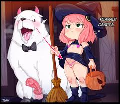 Anya Witch 🎃🐶 - Page 1 - HentaiEra