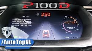 Lamborghini aventador vs new tesla model s performance: Tesla Model S P100d Ludicrous Acceleration Top Speed 0 250 Km H By Autotopnl Youtube