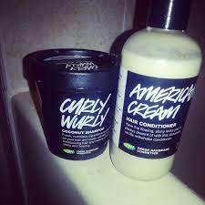 Lush Curly Wavy Shampoo American Dream Conditioner Coconut Shampoo Shampoo Conditioner