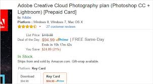 We did not find results for: Deal Alert Get A Year Of Adobe S Cc Photo Plan For 95 Instead Of 120 Petapixel
