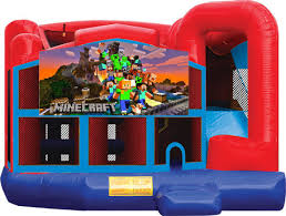 We are corporate event specialists for local alpharetta! Minecraft Bounce House Destination Events
