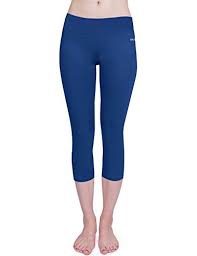 Baleaf Womens Yoga Capri Legging Inner Pocket Non See