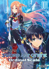 The series takes place in the near future and focuses on protagonist kazuto kirito kirigaya and asuna yuuki as they play through. Sword Art Online Ordinal Scale T01 Shonen 1 French Edition Kawahara Reki 9782377171712 Amazon Com Books