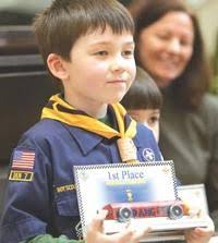 Cub Scouts Fulfill the Need for Speed at Pinewood Derby Competition