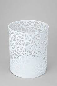 Geo Cutout Trashcan Bedroom Trash Can Trash Can Waste Baskets