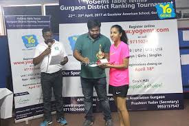 Yogems Congratulates Stuti Josan Of Delhi Public School Gurgaon For Being Winner In U15 Yogems Table Tennis Gurgaon Online Event Online Contest Sport Event