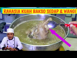 Pertama anda dapat memasak air hingga mendidih. Resep Kuah Bakso Sedap Wangi Bening Youtube